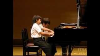 2012ピティナ全国決勝 連弾初級B金賞／齊藤椋冴, 野口琉世