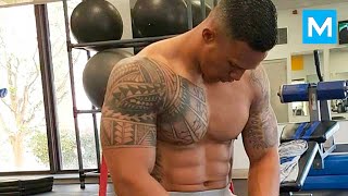 Universal Soldier in Real Life - Military Strength Training with Diamond Ott | Muscle Madness