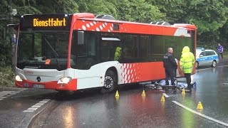 Radfahrer von Bus überrollt und verstorben in Bonn-Bad Godesberg am 27.07.15