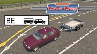 СДАЕМ НА КАТЕГОРИЮ BE - City Car Driving [1.5.8]