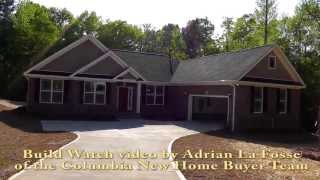 Custom new home built by Fortress Builders - Build Watch for Shaw Family - 4-22-13