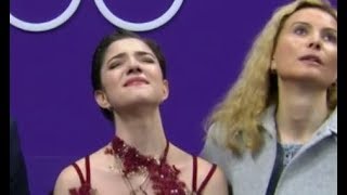 Евгения Медведева расплакалась после проката на олимпийских играх в корее