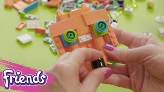 Let's Decorate Mia's Backpack! - LEGO Friends - Life Hacks