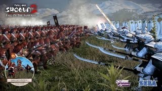прохождение Total War SHOGUN 2 закат самураев серия 13 война с Тоса! делайте ставки HD