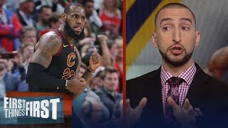Nick Wright reacts to LeBron leading Cavs to comeback win over Wizards | FIRST THINGS FIRST