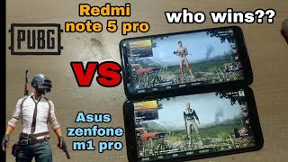 PUBG BATTLE ?? Note 5 pro vs asus max m1 pro comparison