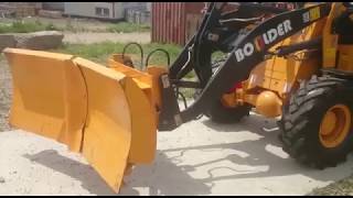 Фронтальный погрузчик из Китая Boulder WL20H с отвалом-бабочкой