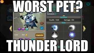 Taichi Panda | THUNDER LORD | Worst Pet in Taichi Panda?