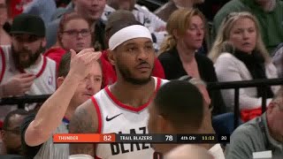 Carmelo Anthony Full Play vs Oklahoma City Thunder | 12/08/19 | Smart Highlights