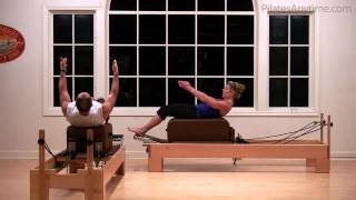 Kristi Cooper - Pilates Reformer Lesson - Intermediate/Advanced - Trailer - Class # 408