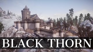 Skyrim SE Mod: Black Thorn Keep - Player Castle Home