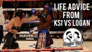 LIFE ADVICE From KSI vs Logan Paul Boxing Event