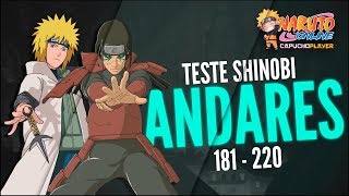 Teste Shinobi - Conhecendo os Andares 181 a 220