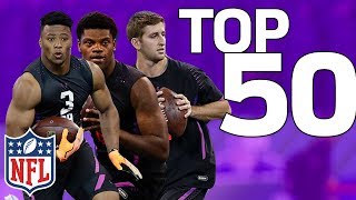 Top 50 NFL Prospects Post Combine | NFL Highlights