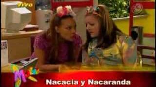 Anahi en la hora pico Nacacia y Nacaranda
