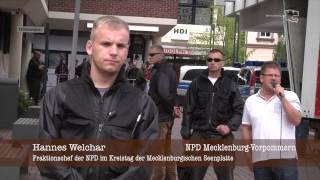 NPD Funktionäre als Alleinunterhalter in Gießen