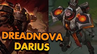 NEW DARIUS SKIN IS LITERALLY A SPACE MARINE!? (DREADNOVA DARIUS GAMEPLAY) - PBE League of Legends