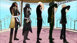 【MMD 薄桜鬼×銀魂】　美脚戦隊スレンダー