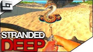 Stranded  Deep Gameplay - SNAKE IN THE GRASS! S3E2