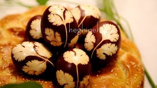 Easter Eggs Natural Dye with Onion Shells - Armenian Easter - Heghineh Cooking Show