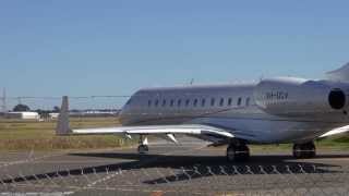 Bombardier Global Express XRS Start-Up and Departure