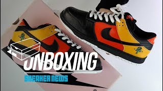 Nike SB Dunk "Raygun" Unboxing + Review [History of the SB Dunk]