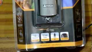 A4Tech Webcam PK-770G - Unboxing