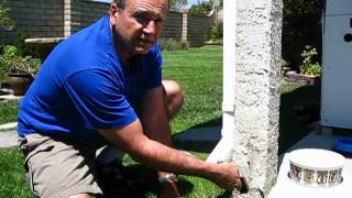 How to REPAIR STUCCO cracks  - Be Your Own Handyman @ Home