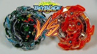 Beyblade Burst BATTLE!! Kaiser Kerbeus L.P. vs Rising Ragnaruk G.R. ベイブレードバースト