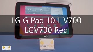 Обзор планшета LG G Pad 10.1 V700 LGV700 Red