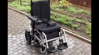 Исследование инвалидной коляски и переделка на литиевый аккумулятор. Li-Ion at electric wheelchair.