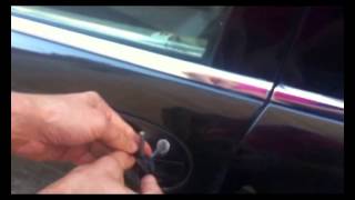 Супер отмычка-декодер HU92: Открытие замка BMW 7 E65