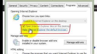 How to Open Internet Explorer in Windows 8/8.1 Mode / Desktop Mode