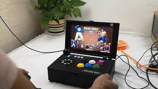 Raspberry Pi 3B 10 Inch LCD Video Game Console Includes 10K Games Installed Recalbox Arcade
