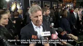 ENDER'S GAME Premiere: ra mắt thảm đỏ với Harrison Ford, Hailee Steinfield & Asa Butterfield