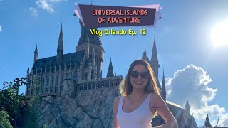 Vlog Orlando 12º Episódio - Universal Islands of Adventure e Show de Luzes Castelo de Hogwarts