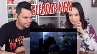 REACT Rap do Slender Man - O HOMEM SEM FACE | NERD HITS (7 Minutoz)
