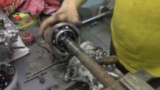 [S.A.A.G] Замена пыльников ШРУС и сальников полуосей. Москвич 2141 (Святогор).