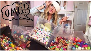ORGANIZING MY LIP BALMS BLINDFOLDED! ?