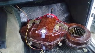 Как снять печку (отопитель салона) с ГАЗ 24 Волга