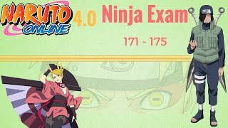 Naruto Online 4.0: Ninja Exam 171 - 175 | Wind Main