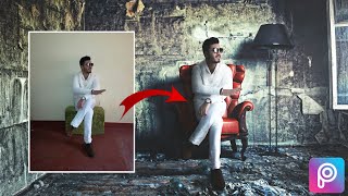 ✅تعلم قص الصور ودمجها مع خلفيات رائعة ?? | Picsart