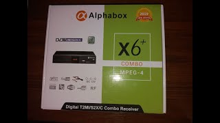 Спутниковый ресивер AlphaBox X6+