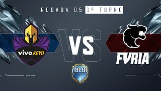 CBLoL 2020: 1ª Etapa - Fase de Pontos | Vivo Keyd x Furia Uppercut Esports (1º Turno)