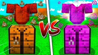 ARMATURA DI CACCA VS ARMATURA DA HACKER!! - MINECRAFT