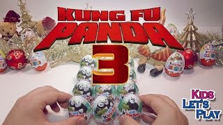Kung Fu Panda 3 Kinder Surprise Кунг фу Панда 3 Киндер Сюрприз