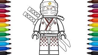 How To Draw Kai | Ninja Kai | The LEGO Ninjago Movie