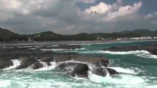 白浜町日置地磯、村島磯のご案内　和歌山県釣り場ポイント紹介　釣太郎
