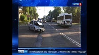 В Ростове на Западном пьяный водитель автобуса устроил ДТП