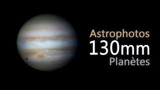 Mars Jupiter Saturne Lune Moon | Telescope 130mm Newton Skywatcher - 130/900